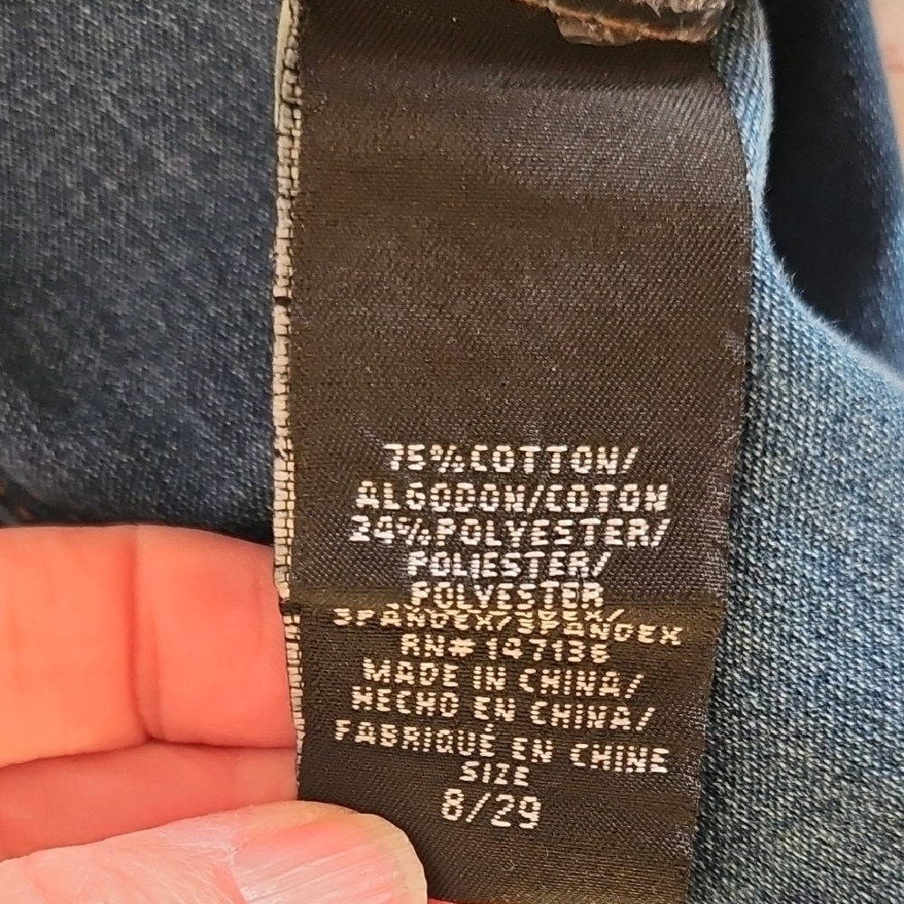 1822 'Butter' Denim Blue Jeggings  8/29 - Picture 5 of 9